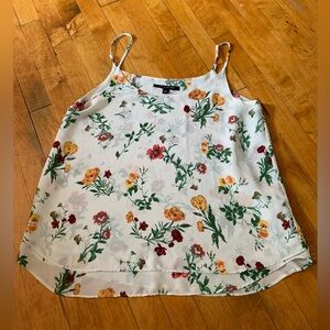 Zac and Rachel Floral Tank Top Size S